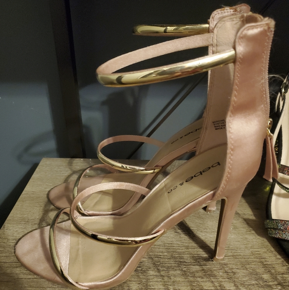 Beautiful Rose Gold Heels
